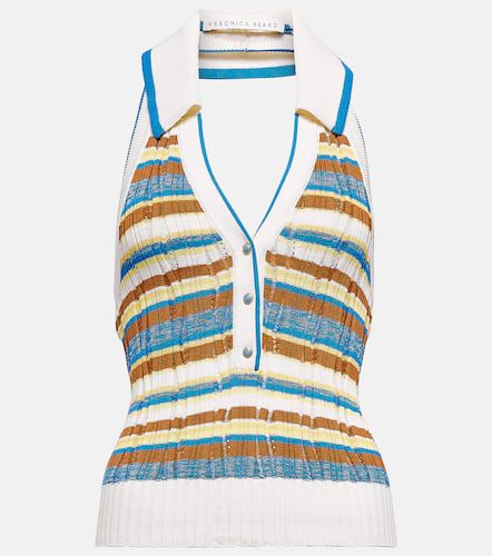 Lirra striped halter-neck top - Veronica Beard - Modalova