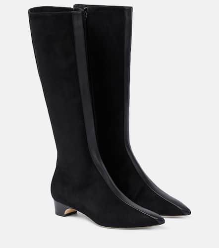 Gandulapla suede knee-high boots - Manolo Blahnik - Modalova