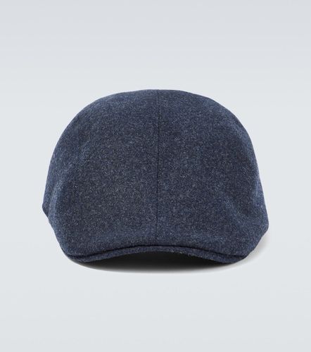 Gorra de lana con logo - Brunello Cucinelli - Modalova