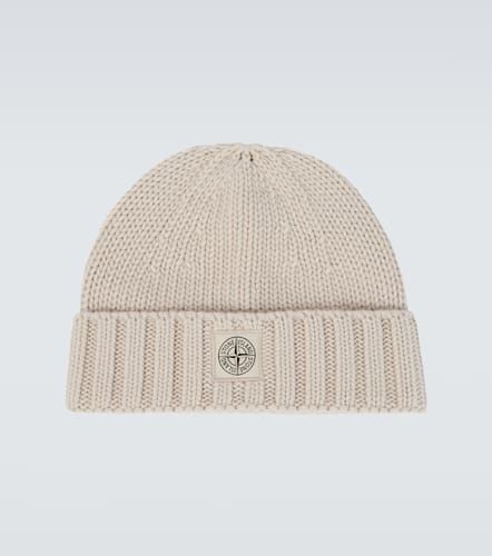 Compass virgin wool beanie - Stone Island - Modalova