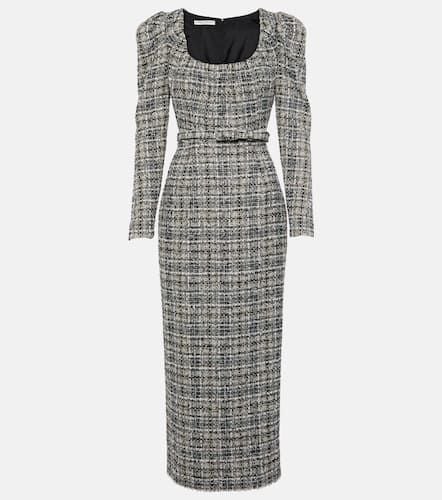 Belted LurexÂ® tweed midi dress - Alessandra Rich - Modalova