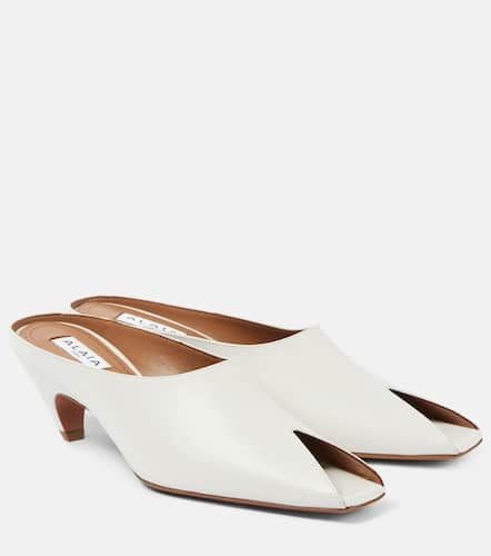 AlaÃ¯a Spike 55 leather peep-toe mules - Alaia - Modalova