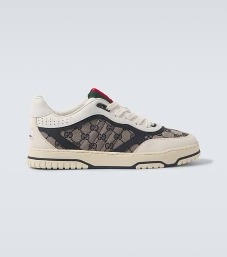 Gucci Gucci Re-Web leather sneakers - Gucci - Modalova