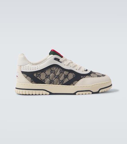 Gucci Gucci Re-Web leather sneakers - Gucci - Modalova