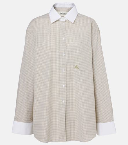 Rhe Checked cotton shirt - Rohe - Modalova