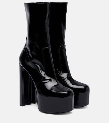 Botas con plataforma Billy 95 de piel - Saint Laurent - Modalova