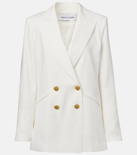 Dale linen-blend blazer - Veronica Beard - Modalova