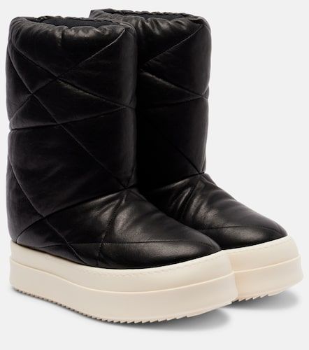 Mega Bumper Lunar leather boots - Rick Owens - Modalova