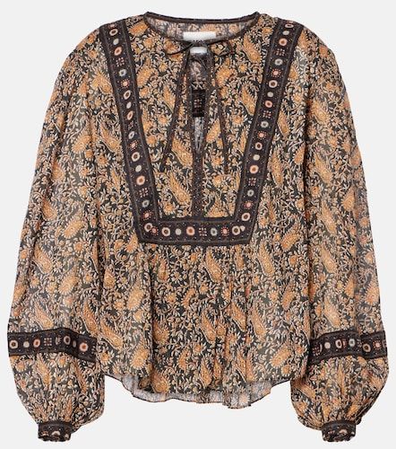 Blusa Gayke de gasa de algodón estampada - Marant Etoile - Modalova