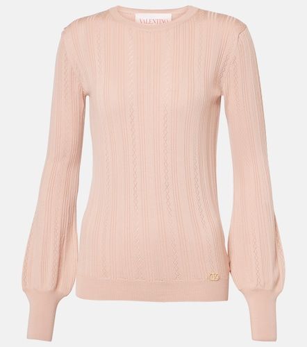 Pullover in lana vergine - Valentino Garavani - Modalova