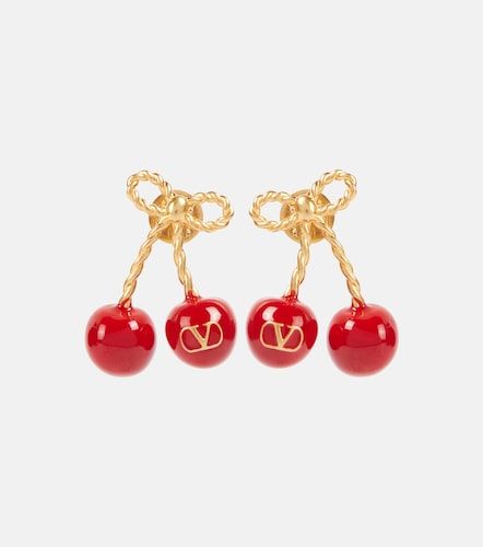 Chez Valentino Cherryfic earrings - Valentino Garavani - Modalova