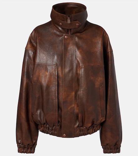 Magda Butrym Leather blouson jacket - Magda Butrym - Modalova