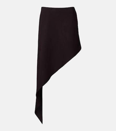 Alaia Asymmetric poplin miniskirt - Alaia - Modalova