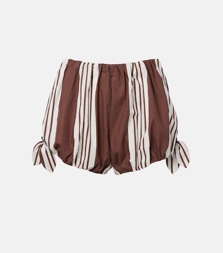 Shorts Rosie de algodón a rayas - Posse - Modalova