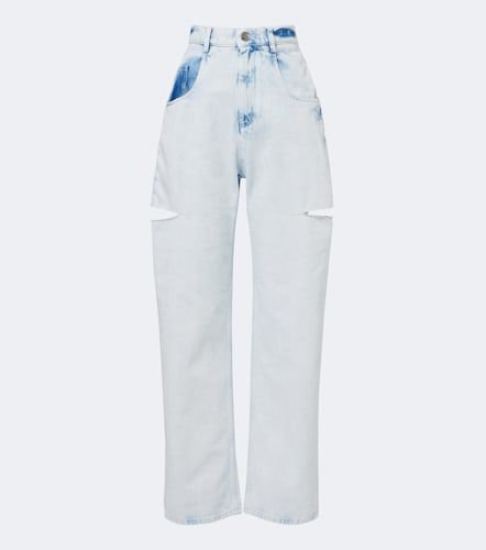 Jeans anchos con aberturas - Maison Margiela - Modalova