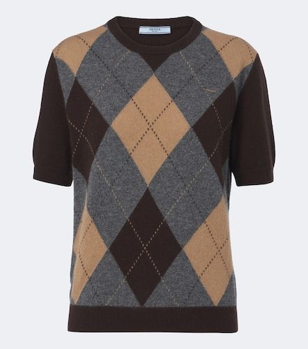 Prada Pullover in cashmere a rombi - Prada - Modalova