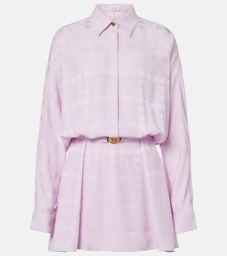 Abito Medusa in satin di seta - Versace - Modalova