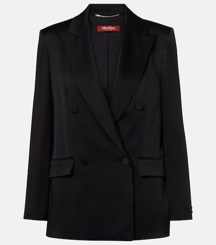 Blazer cruzado Arca de satén - Max Mara - Modalova