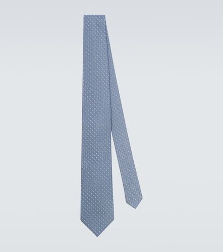 Cravatta in seta jacquard - Brunello Cucinelli - Modalova
