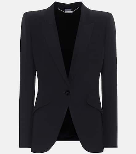 Alexander McQueen CrÃªpe blazer - Alexander McQueen - Modalova