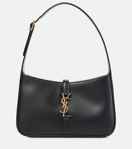 Le 5 a 7 leather shoulder bag - Saint Laurent - Modalova