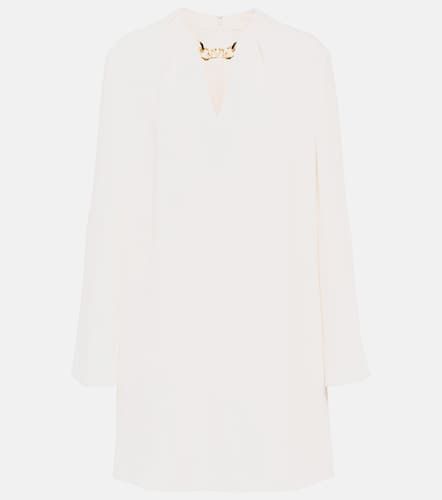 Valentino VLogo silk minidress - Valentino - Modalova