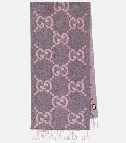 Gucci GG jacquard cashmere scarf - Gucci - Modalova