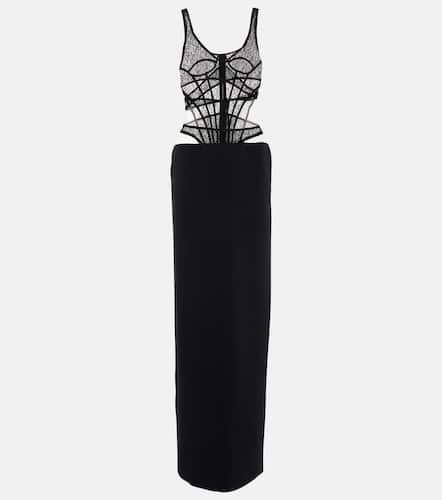 David Koma Lace corset gown - David Koma - Modalova