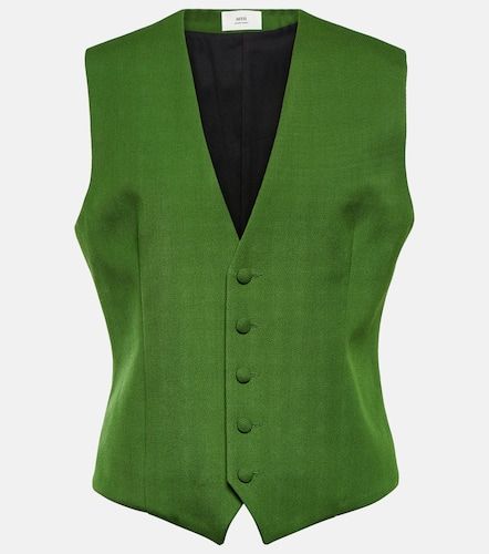 Ami Paris Virgin wool vest - Ami Paris - Modalova