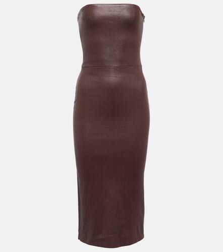 Stouls Mona 23 leather midi dress - Stouls - Modalova