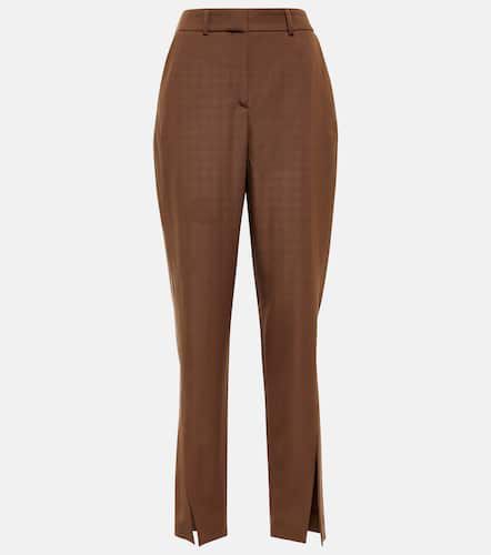 Balmain Pantaloni tapered in lana - Balmain - Modalova