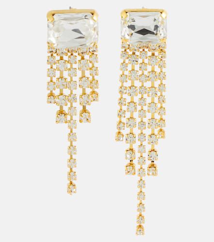 Crystal-embellished drop earrings - Magda Butrym - Modalova