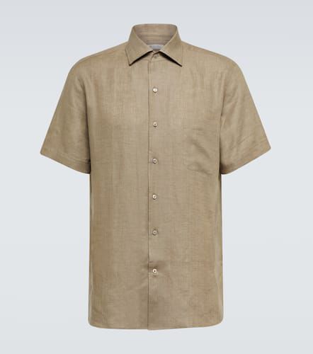 AndrÃ© linen bowling shirt - Loro Piana - Modalova