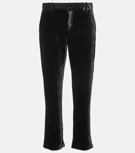 Balmain Cropped velvet pants - Balmain - Modalova