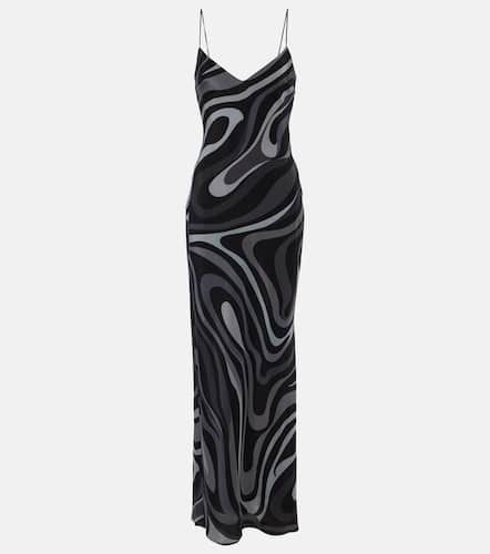 Pucci Marmo printed silk maxi dress - Pucci - Modalova