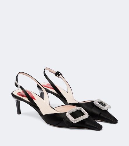 Pumps slingback Dorsay in satin - Roger Vivier - Modalova