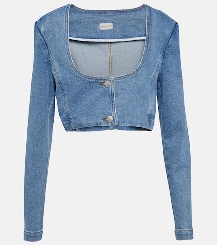 Magda Butrym Cropped denim top - Magda Butrym - Modalova