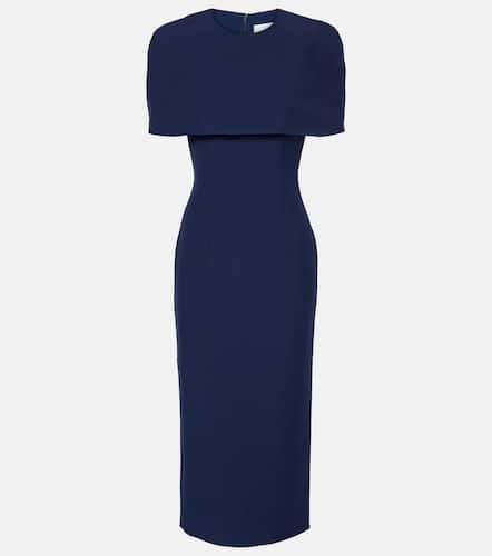 Caped crÃªpe cocktail dress - Roland Mouret - Modalova