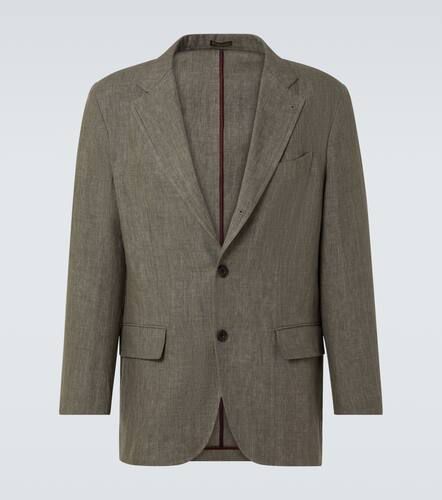 Rubinacci Blazer in lino - Rubinacci - Modalova