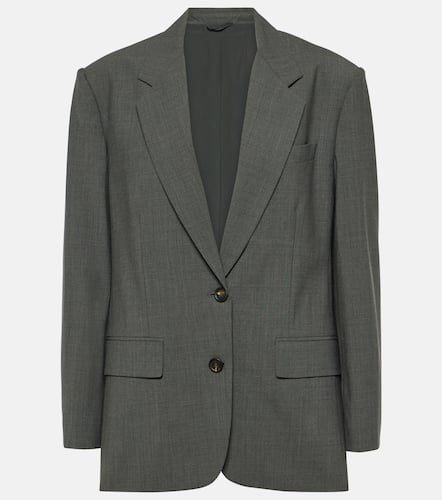 Oversized wool-blend blazer - Brunello Cucinelli - Modalova