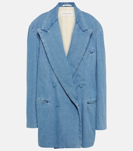 Blazer oversized de denim - Dries Van Noten - Modalova