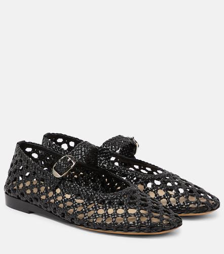 Le Monde BÃ©ryl Woven leather Mary Jane flats - Le Monde Beryl - Modalova