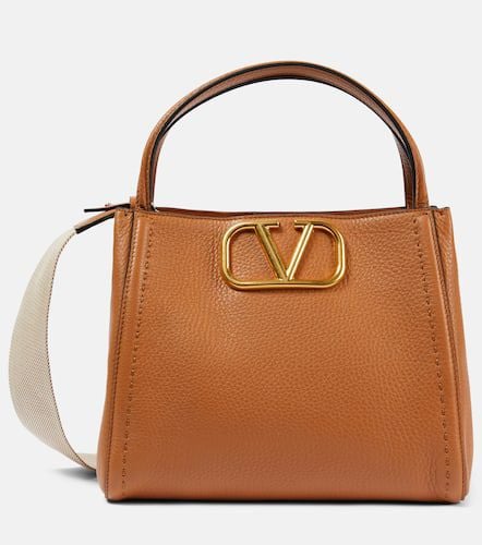 Alltime Medium leather tote bag - Valentino Garavani - Modalova