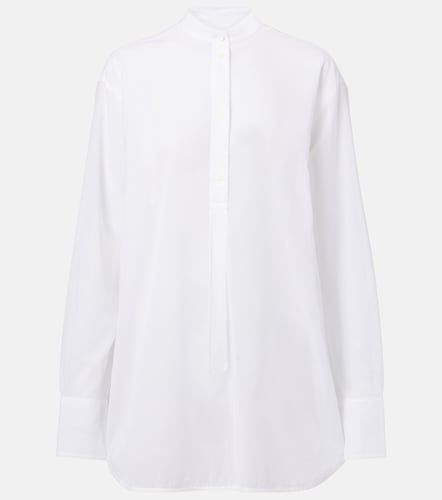 Camisa oversized de gasa de algodón - Toteme - Modalova