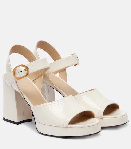 Fawcette 100 leather platform sandals - Valentino Garavani - Modalova