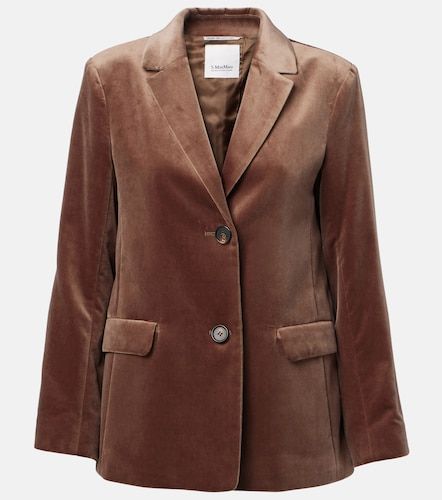 Blazer Agata in velluto di cotone - 'S Max Mara - Modalova