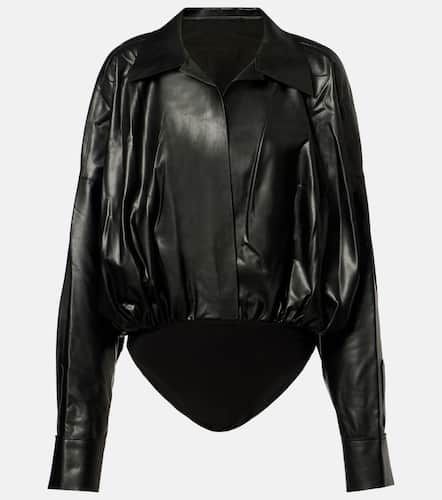 Body en cuir synthétique - Norma Kamali - Modalova