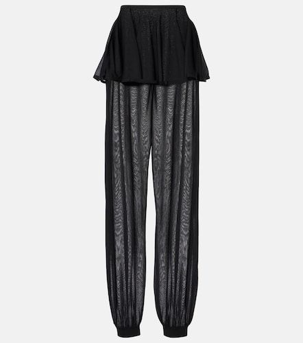 Alaïa Pantaloni a gamba larga e vita media - Alaia - Modalova
