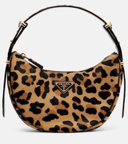 Borsa a spalla Arqué in cavallino - Prada - Modalova