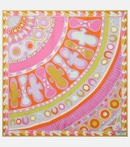 Pucci Soleil silk twill scarf - Pucci - Modalova